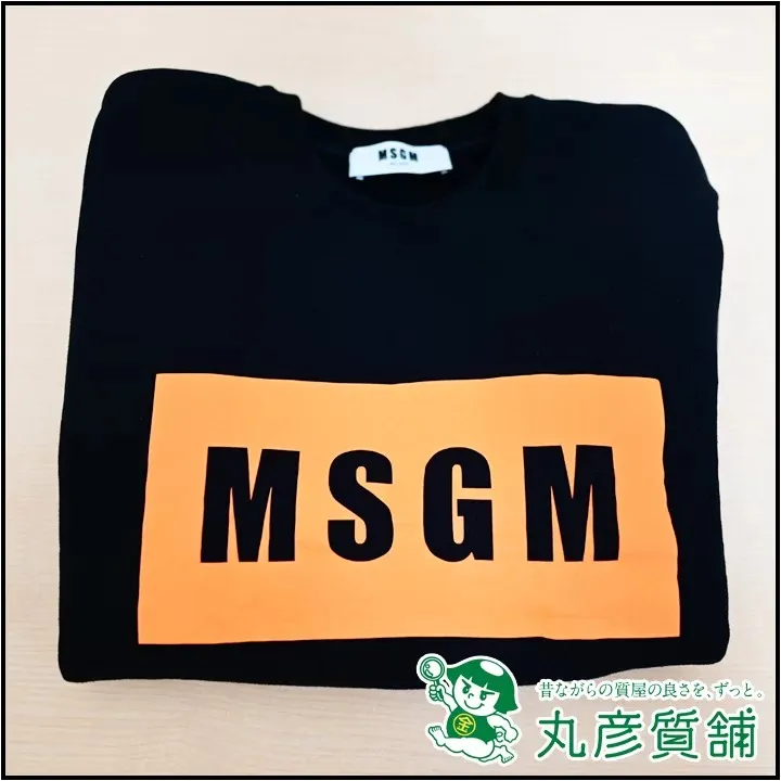 ブランド衣類 MSGM トレーナー メンズウェアスエット 2740MM68 | 買取