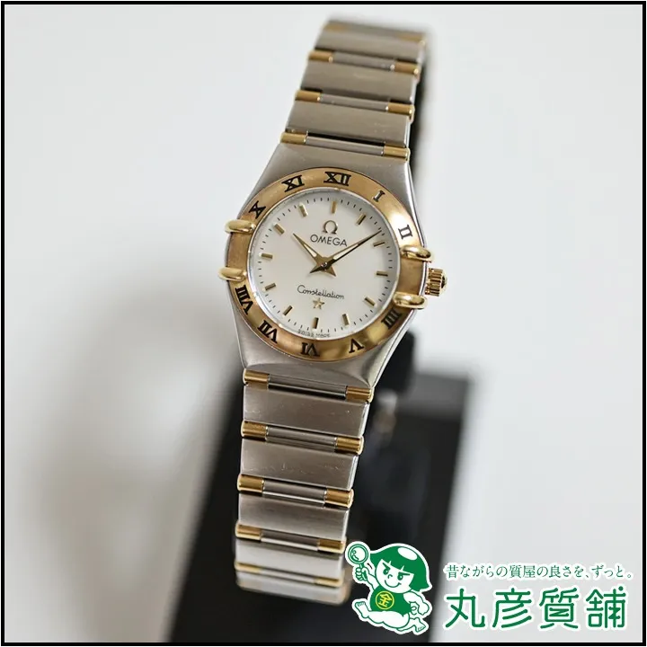 時計　オメガ　コンステレーション　コンビ　ホワイトシェル　1362-70