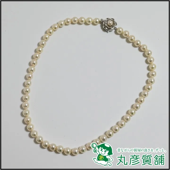 ネックレス 真珠8.0-8.5mm シルバー留具